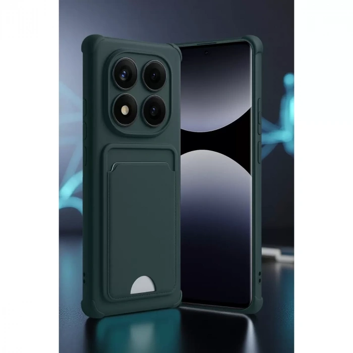 Xiaomi Redmi Note 14 Pro 5g Kelvin Kartvizitli Silikon - Açık Yeşil