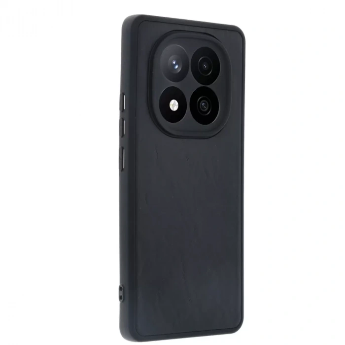 Xiaomi Redmi Note 14 Pro 5g Kılıf Aras Deri Kapak - Siyah