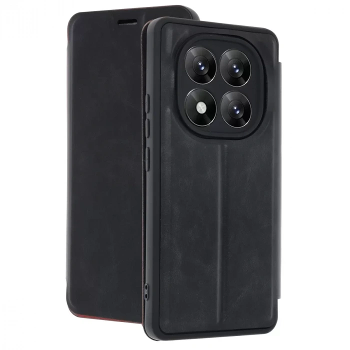 Xiaomi Redmi Note 14 Pro 5g Kılıf Flip Cover - Siyah