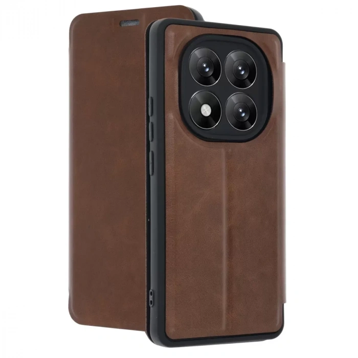 Xiaomi Redmi Note 14 Pro 5g Kılıf Flip Cover - Taba