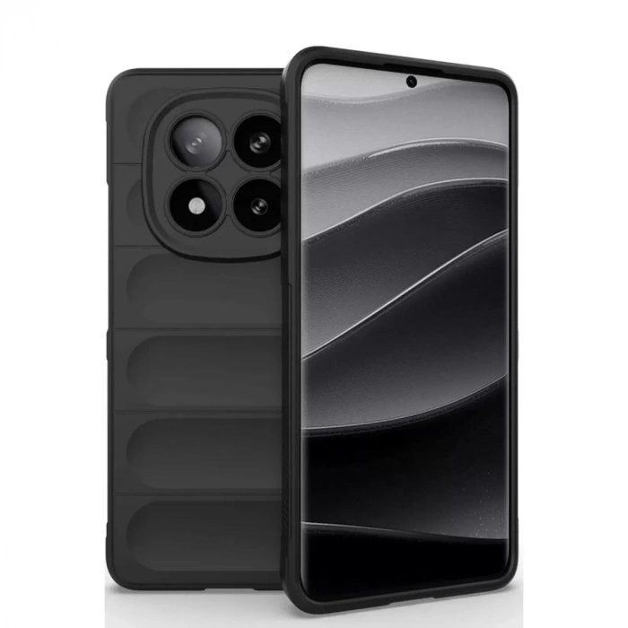 Xiaomi Redmi Note 14 Pro 5g Kılıf Optimum Silikon - Siyah