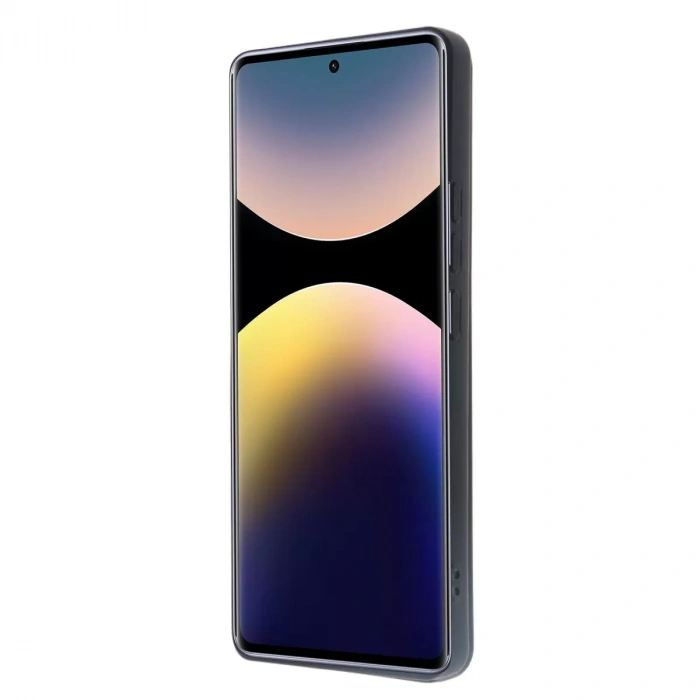 Xiaomi Redmi Note 14 Pro 5g Kılıf Sara Kartvizitli Deri Kılıf - Taba