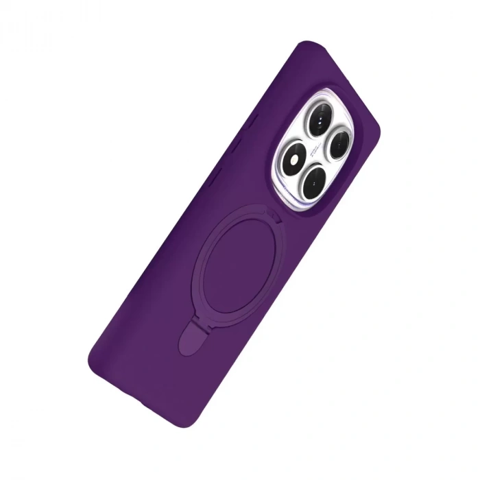 Xiaomi Redmi Note 14 Pro 5g Regal Magsafe Standlı Kapak - Derin Mor