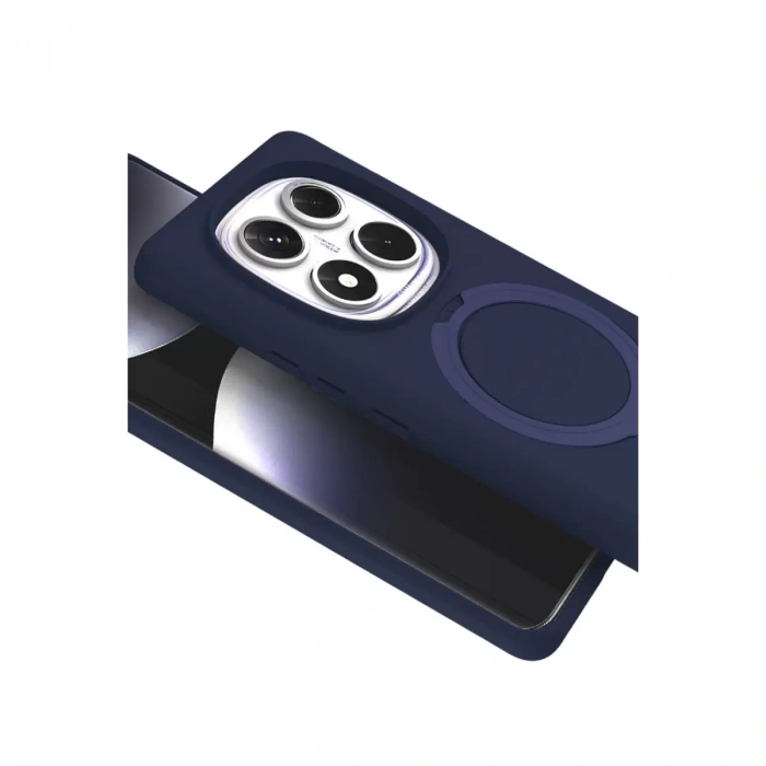Xiaomi Redmi Note 14 Pro 5g Regal Magsafe Standlı Kapak - Lacivert