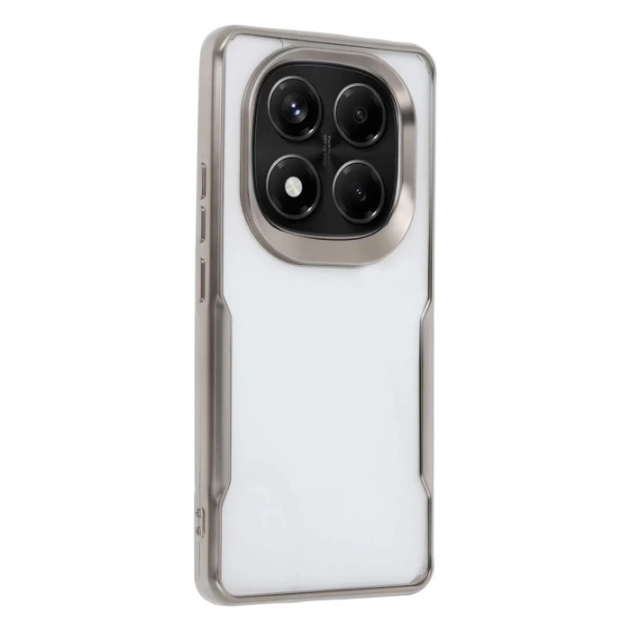 Xiaomi Redmi Note 14 Pro Plus Kılıf Boyi Silikon Kapak - Titan Gri