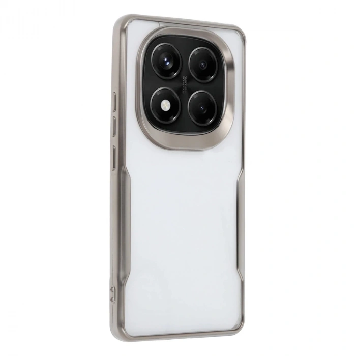 Xiaomi Redmi Note 14 Pro Plus Kılıf Boyi Silikon Kapak - Titan Gri
