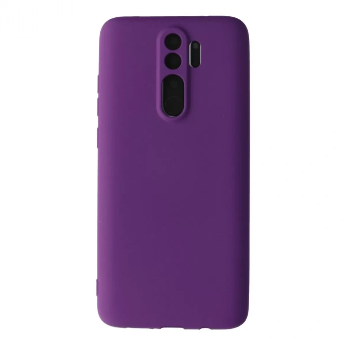 Xiaomi Redmi Note 8 Pro Kılıf First Silikon - Mor