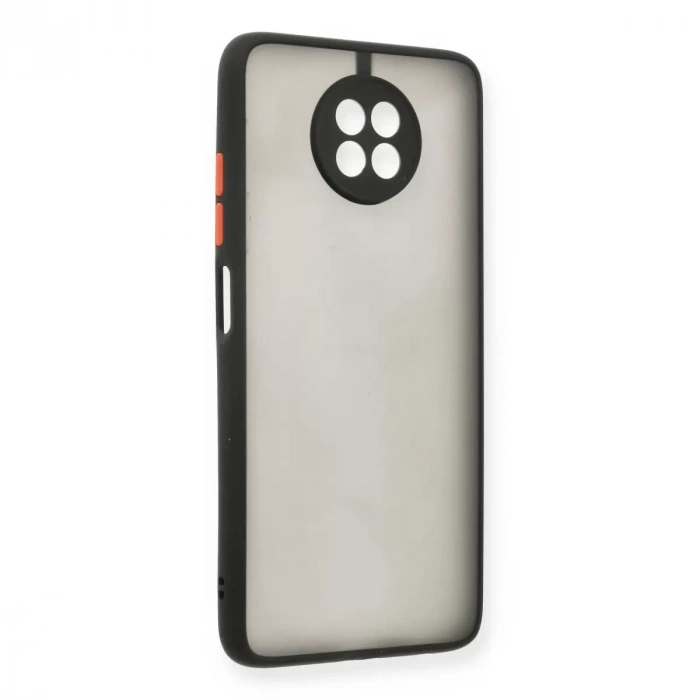 Xiaomi Redmi Note 9 5g Kılıf Montreal Silikon Kapak - Siyah