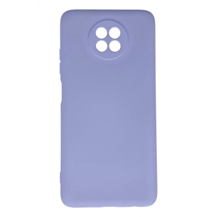 Xiaomi Redmi Note 9 5g Kılıf Nano İçi Kadife Silikon - Lila