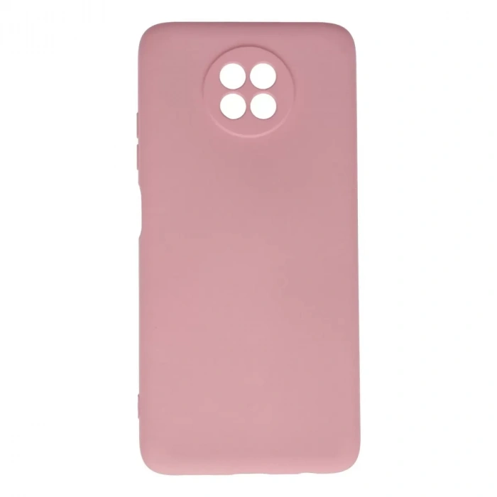Xiaomi Redmi Note 9 5g Kılıf Nano İçi Kadife Silikon - Pembe
