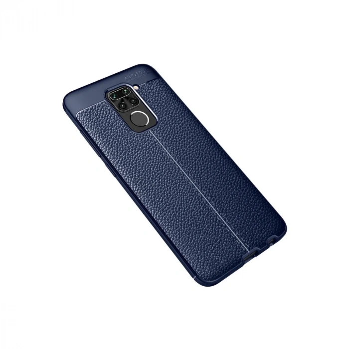 Xiaomi Redmi Note 9 Kılıf Auto Focus Kapak - Lacivert