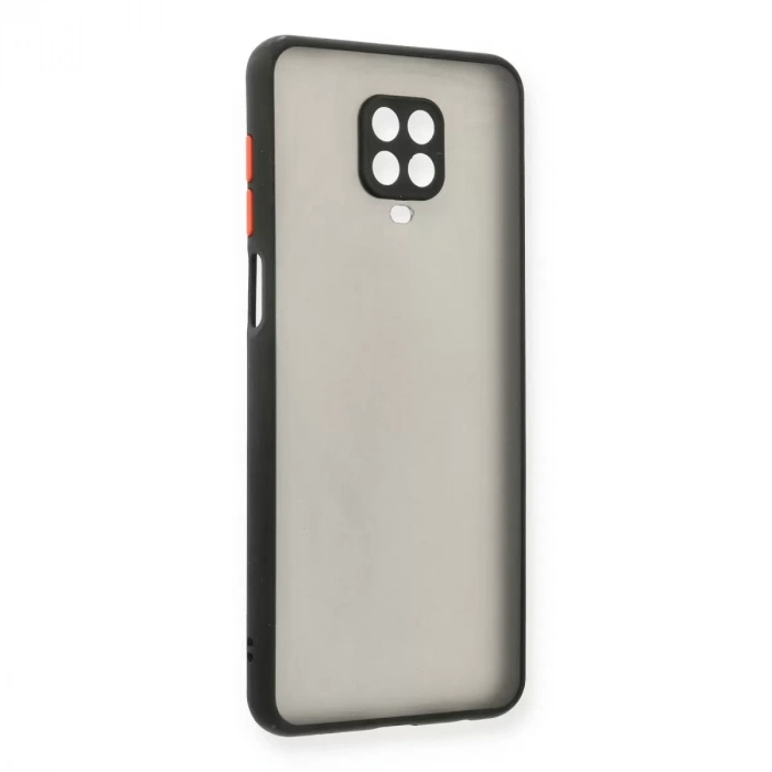 Xiaomi Redmi Note 9 Pro Kılıf Montreal Silikon Kapak - Siyah