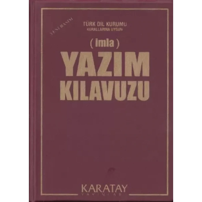 Yazım Kıluzu (İmla) - (Plastik Kapak)
