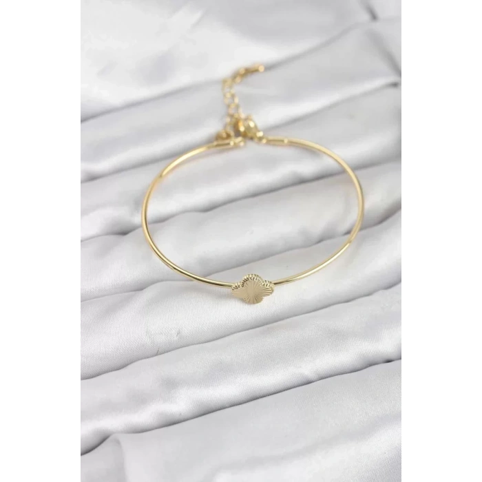 Yonca Model Gold Renk Kadın Bileklik - TJ-BB8232