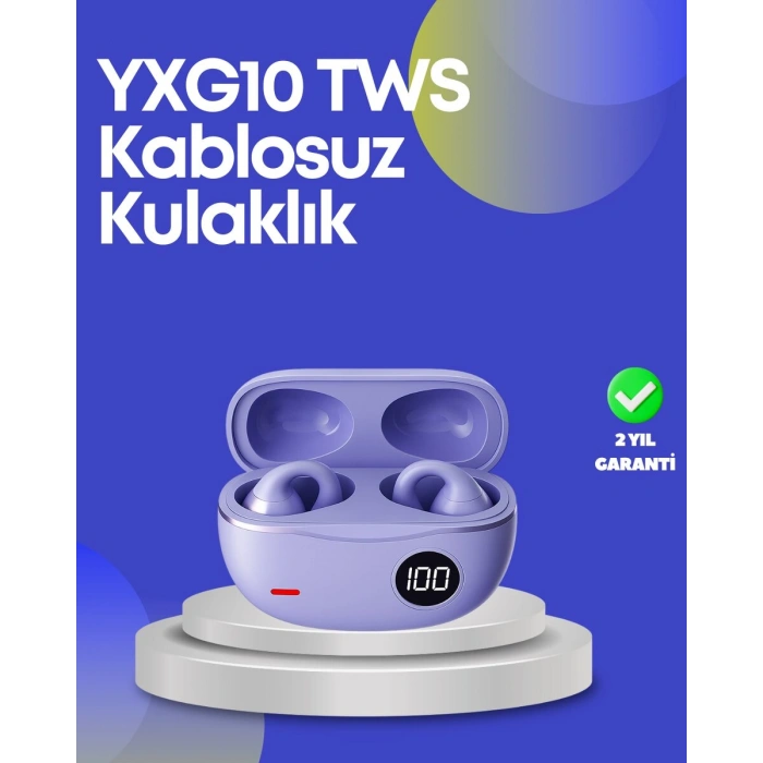 YXG10 Bluetooth Kulaklık – Cilt Dostu Uzun Pil Çift Dil Destekli Akıllı Tasarım