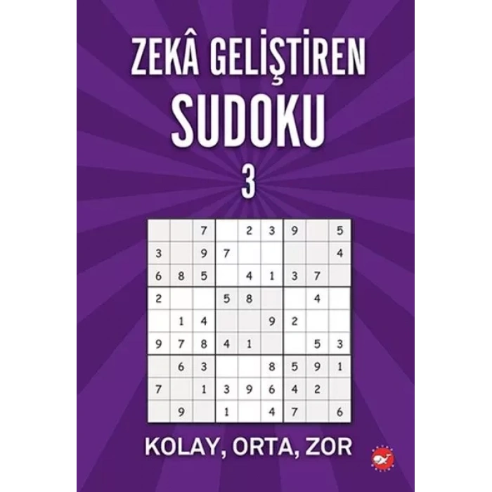 Zeka Geliştiren Sudoku 3 - Kolay - Orta - Zor