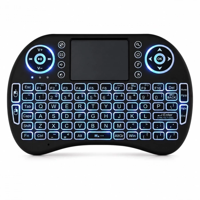 Zr1315 Mini Keyboard Bt+Wirelessli Tv Klavyesi Işikli