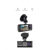 1. 3 Kameralı Full HD Araç Kamerası – Ön İç ve Arka Görüş ile %100 Kapsama