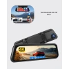 10 İnç Tam Dokunmatik Dikiz Aynası Kamera Ön Arka Full HD
