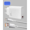120 Watt Güçlü Hızlı Şarj Adaptörü Huawei P30 P40 Mate 20 Pro Uyumlu