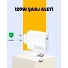 120 Watt Type C Hızlı Şarj Cihazı  Reno 4 5 6 Uyumlu