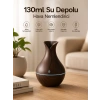 130ml Aromaterapi Difüzörü Hava Nemlendirici 7 Renk LED Işıklı