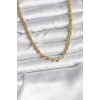 14K Gold Renk Kaplama Burgu Model CM Kadın Kolye - TJ-BKO10729
