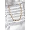 14K Gold Renk Kaplama Model CM Kadın Kolye 5886