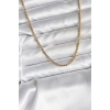 14K Gold Renk Kaplama Zincir Model CM Kadın Kolye 5886