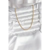 14K Gold Renk Kaplama Zincir Model CM Kadın Kolye 5886