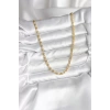 14K Gold Renk Kaplama Zincir Model CM Kadın Kolye - TJ-BKO10732