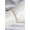 14K Gold Renk Kaplama Zincir Model Kadın CM Bileklik - TJ-BB8132