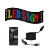 16x96 RGB LED Matrix Panel 60 cm Esnek Yapı Uygulama Kontrollü Kayan Yazı Ekranı