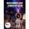 180 Derece Dönebilen Astronot Masa ve Gece Lambası Projektör Yeni Nesil