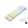 24 Pin Argb Anakart Güç Uzatma Kablosu Bükülebilir 2 Mm 54 60 Led Beyaz ND2800A