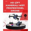 2.4G 4CH Katlanabilir Drone 100 Metre Uçuş Mesafeli
