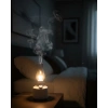 280 ml Retro Tasarım LED Işıklı USB Nemlendirici Aroma Difüzör