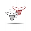 3lü Renkli Transparan Tül String Tanga TM0369