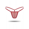 3lü Renkli Transparan Tül String Tanga TM0369
