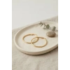 316L Çelik Gold Renk 36 mm Halka Küpe TJ-BKP12007