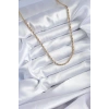 316L Çelik Gold Renk 60 cm Burgu Model Kadın Kolye 5886