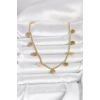 316L Çelik Gold Renk Yaşam Ağacı Model Kadın Kolye - TJ-BKO11045