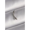 316L Çelik Gümüş Renk Çivi Model Piercing - TJ-PR1362