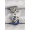 316L Çelik Gümüş Renk Sallantı Kova Burç Model Nomination Charm - TJ-BC1374