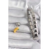 316L Çelik Gümüş Renk Sallantı Muz Model Nomination Charm - TJ-BC1167