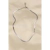 316L Çelik Silver Renk 45 cm İtalyan Zincir Model Kadın Kolye - TJ-BKO5903