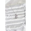 316L Çelik Zincir Gümüş Renk Chirtsmas Bell Model Yılbaşı Temalı Kadın Kolye - TJ-BKO10707