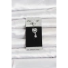 316L Cerrahi Çelik Kalp ve Damla Model Göbek Piercing 5886
