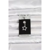 316L Cerrahi Çelik Sallantılı Yıldız Model Göbek Piercing TJ-PR1386