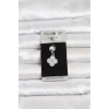 316L Cerrahi Çelik Sallantılı Yonca Model Göbek Piercing TJ-PR1388